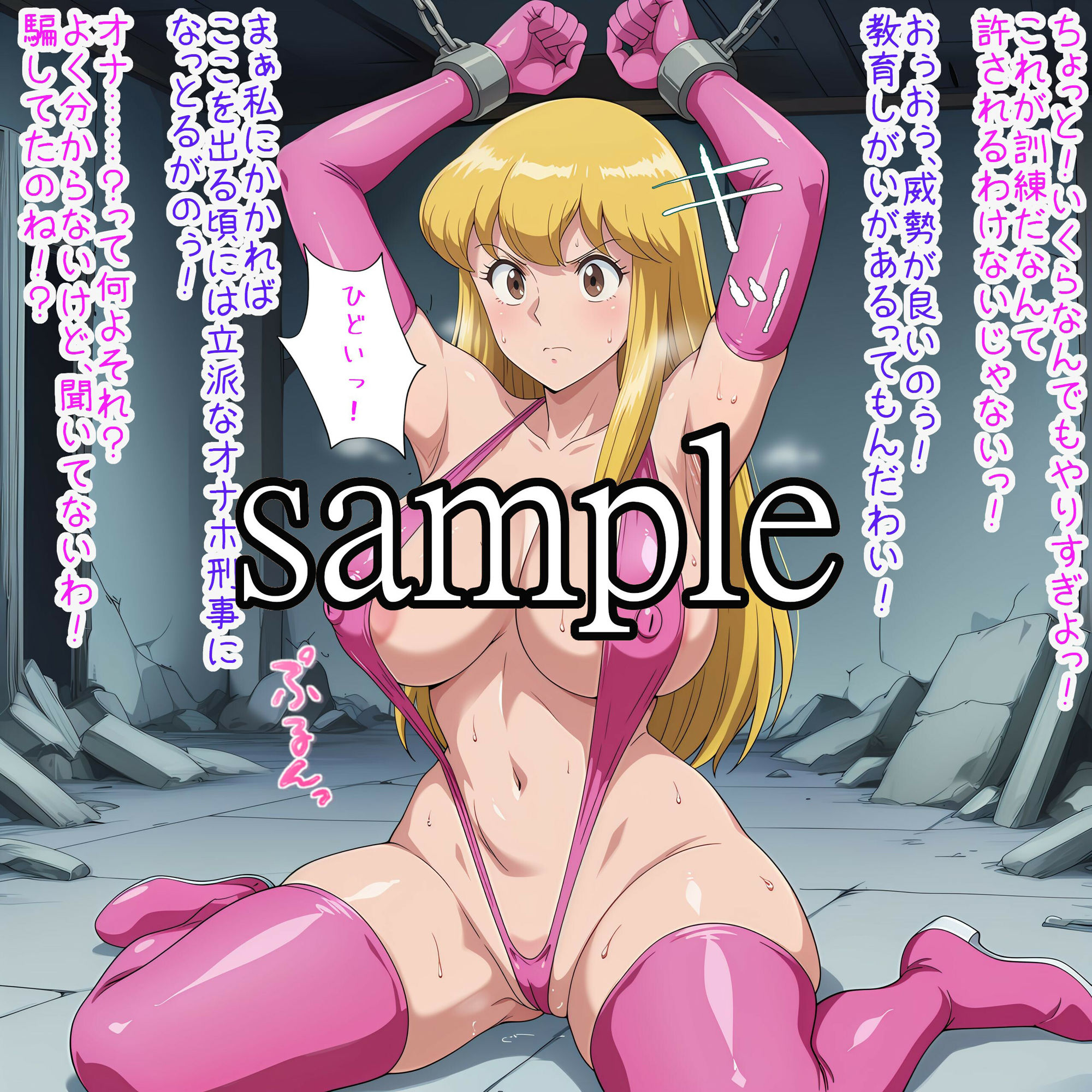 サンプル画像6:特殊課のお仕事！(OTC隊) [d_547920]