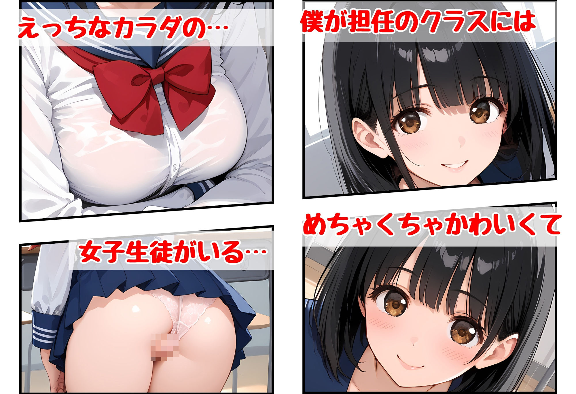 サンプル画像1:発育中の女子生徒に射精が止まらなかった話(どまんなか) [d_547922]