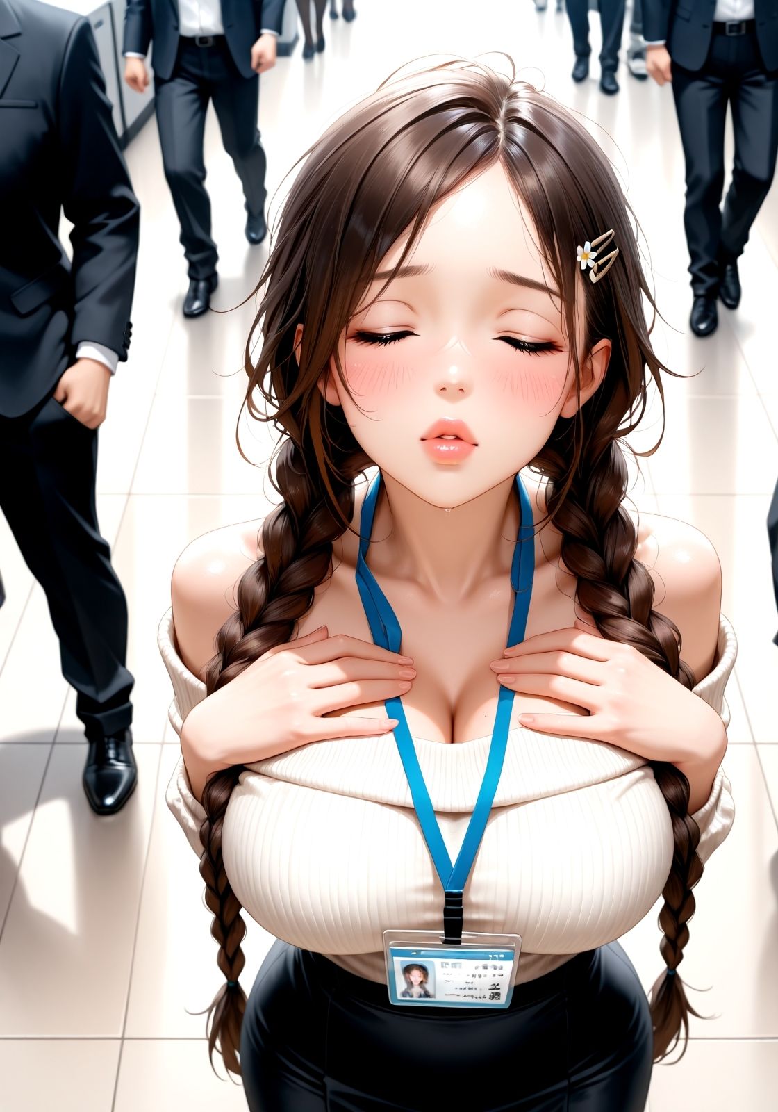 サンプル画像4:ちょっと待ってて  〜まだかな〜(ニッチッチ) [d_547942]