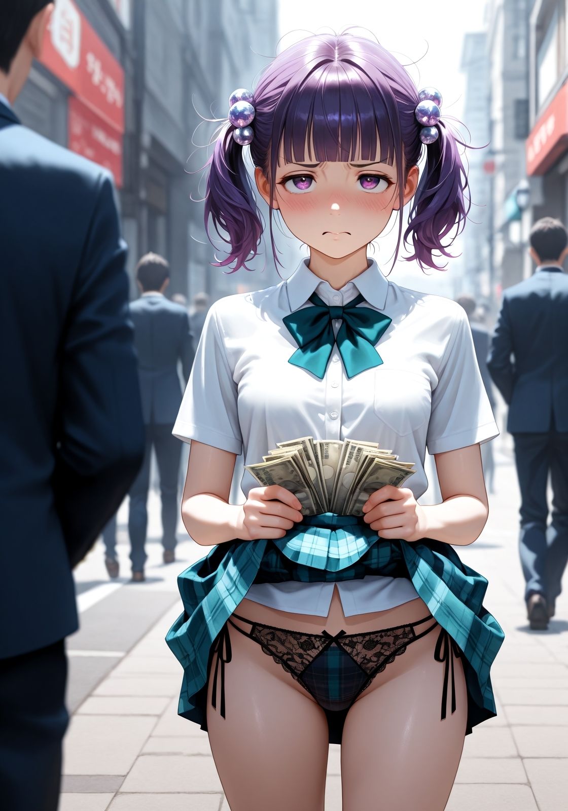 サンプル画像3:お金さえあれば  〜悔しい〜(ニッチッチ) [d_547946]