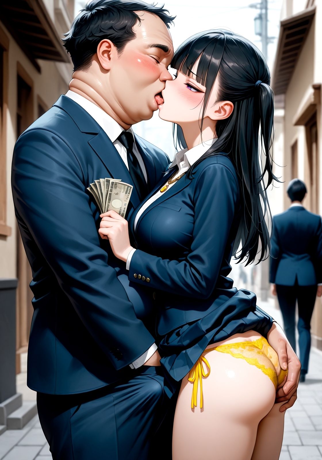 サンプル画像5:お金さえあれば  〜悔しい〜(ニッチッチ) [d_547946]