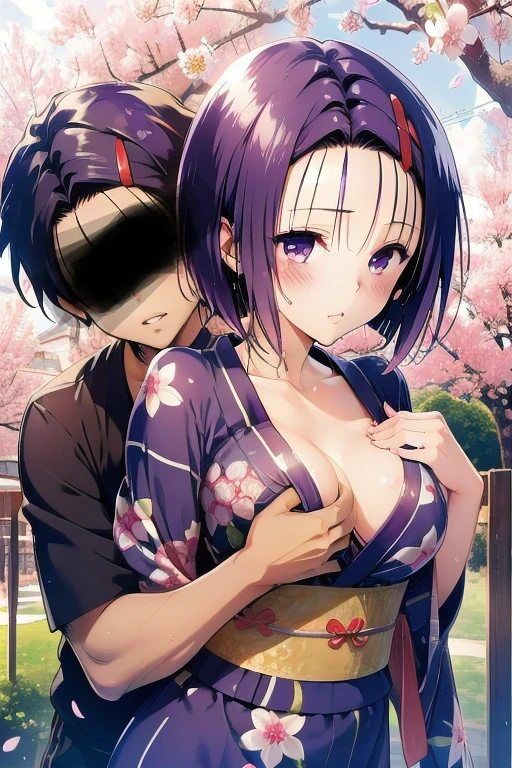 サンプル画像4:西連寺春菜と京都にデートした後に神社の裏側でひたすらセックスしまくる122枚(秋山堂) [d_547973]