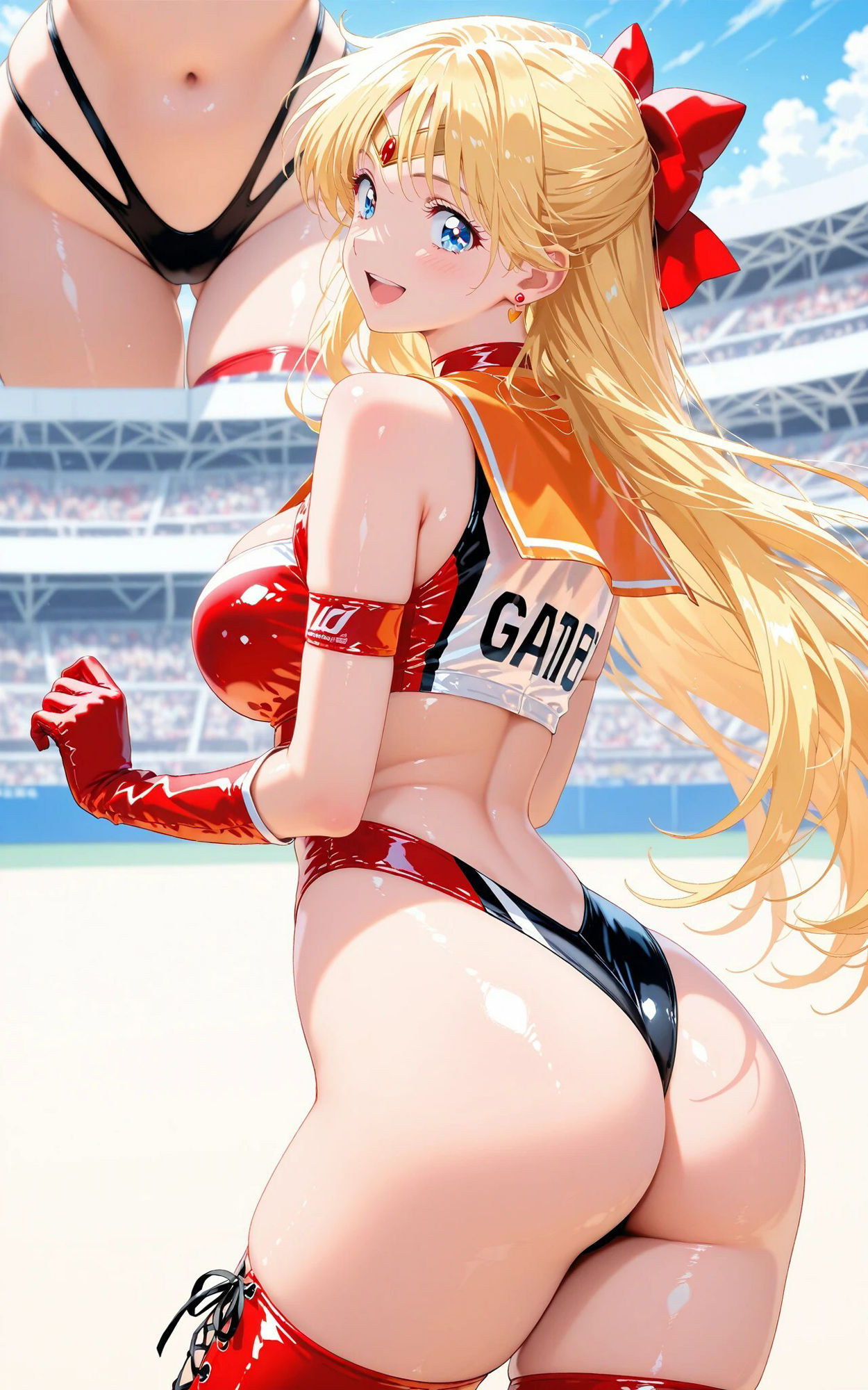 サンプル画像2:【発情美少女】美少女戦士セー〇ーヴィーナス編(画像生成マン) [d_547994]