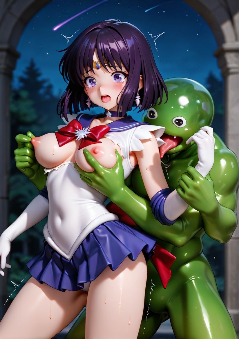 サンプル画像4:異種姦ダンジョン〜セー◯ームーン サ◯ーン〜(ふわもこ庵) [d_548140]