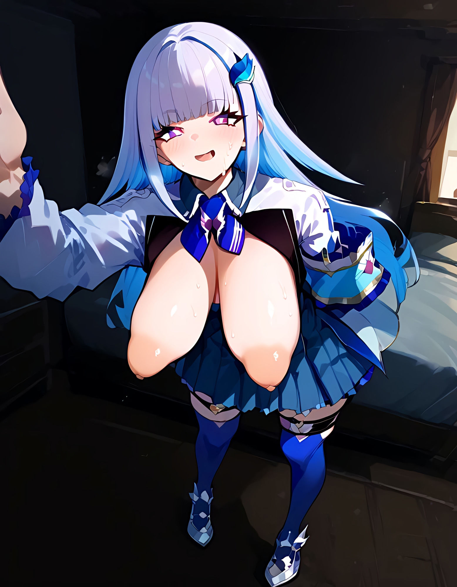 サンプル画像3:■にじさんじ♪■ 爆乳！超乳輪！リゼ・ヘルエスタの豊満ドでかエッチおっぱいがいっぱい！！(サークルビル) [d_548149]