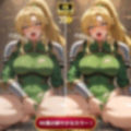 ムレムレの汗だく女戦士の激しい絶頂潮吹きオナニー・ヨダレを垂らしながらおまんこをグチュグチュ、ズポッ、ブチュチュ！【変態エロアニメ】