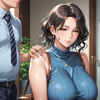 サンプル画像1:夫の為に…爆乳妻の闇営業〜夫に内緒でカラダを売る夜〜(熟成ハム) [d_548158]