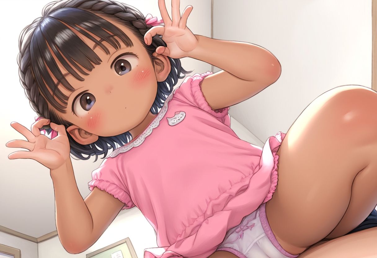 セックスしかやることがない田舎に住むツルペタちゃん2 AS エロ画像3