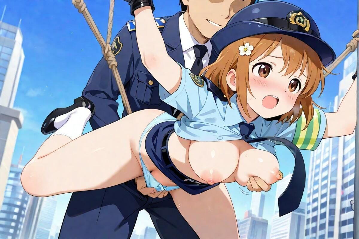 取り締まり強化中 縄で絡めとるセクシーポリス 画像5