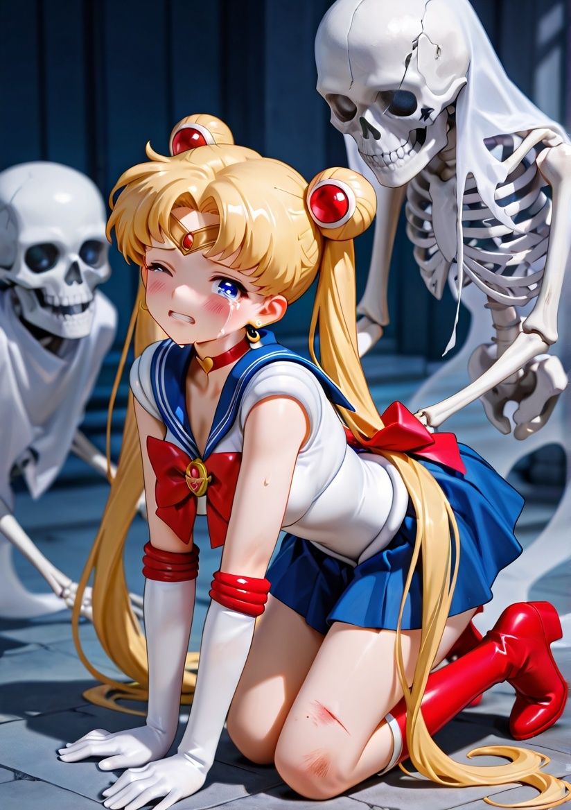 サンプル画像2:異種姦ダンジョン〜セー◯ームーン〜(ふわもこ庵) [d_548183]