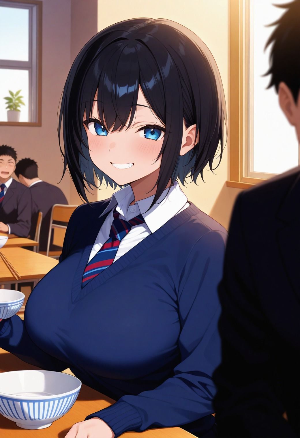 サンプル画像1:裏垢で出会った爆乳女子校生に種付け生中出し！(くみん) [d_548293]