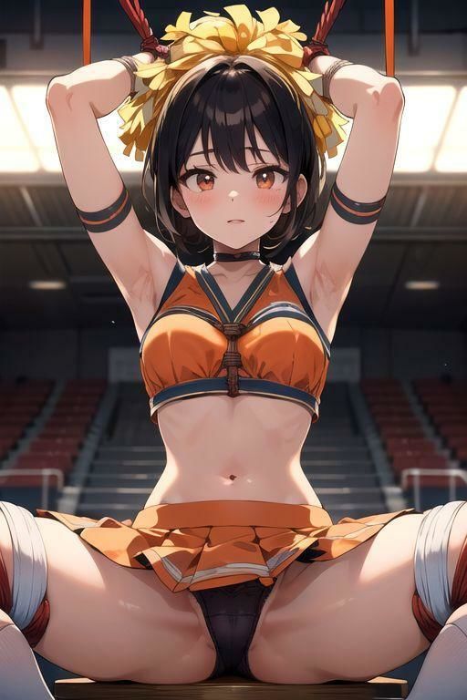 サンプル画像5:スポーツ美少女☆性器品評会(AI kawaii girl) [d_548339]