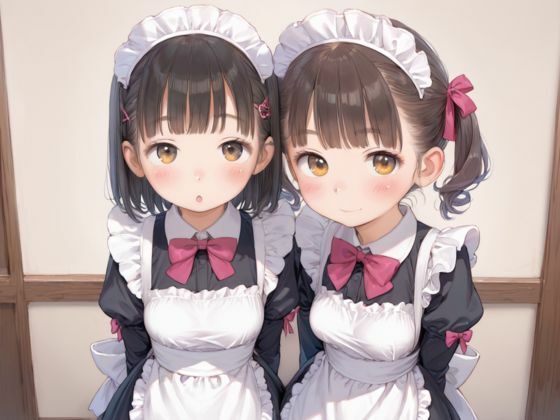 ロリっ子たちは種付けメイド 画像1