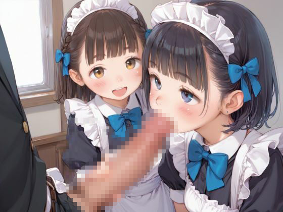 ロリっ子たちは種付けメイド 画像2