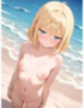 ジト目の美少女とビーチで！3