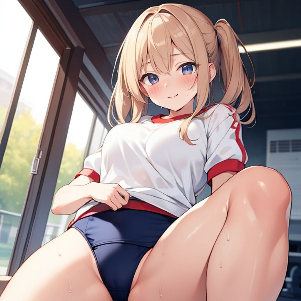 サンプル画像4:体操着風美少女さん(ほげふが) [d_548443]