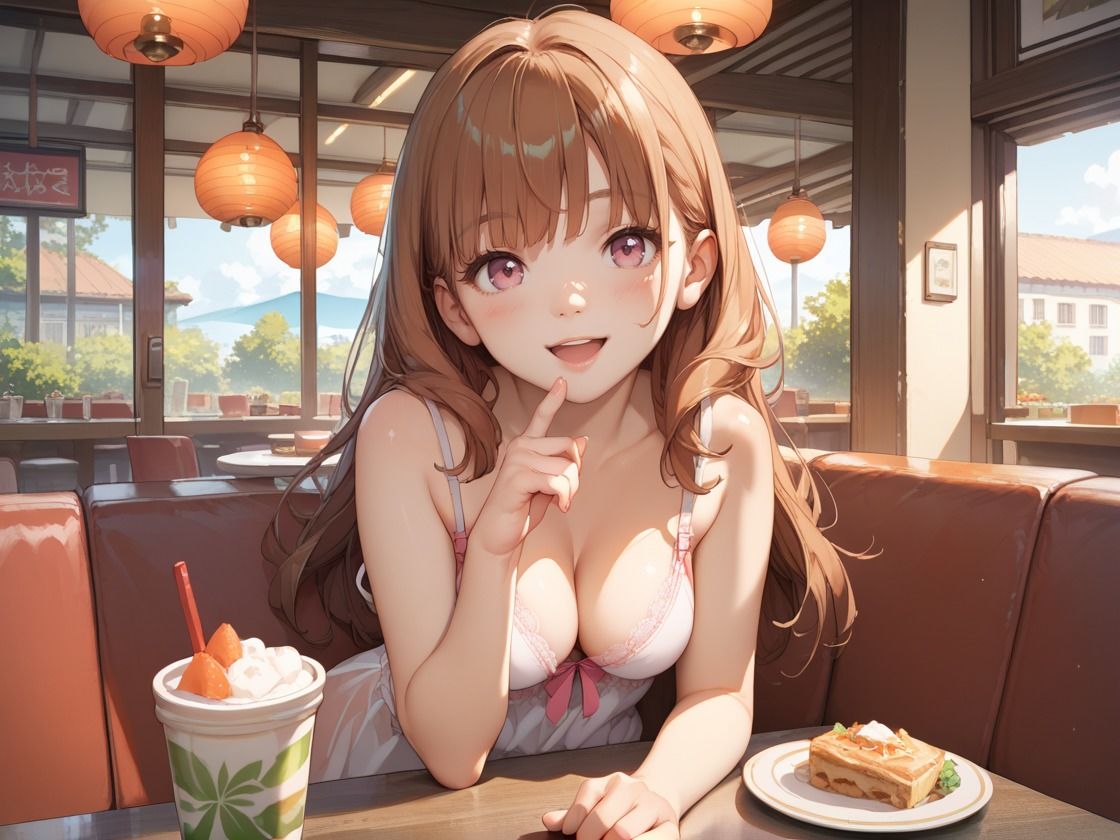 サンプル画像1:キュートなカフェ店員を仕事中にハメ倒す(CP出版) [d_548463]