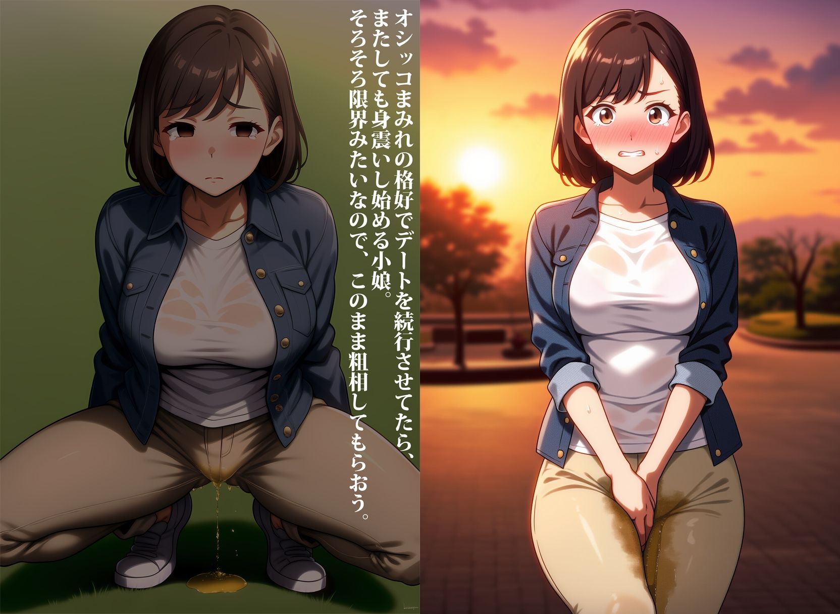 生意気な婦警をお漏らし公僕に調教した件 画像2