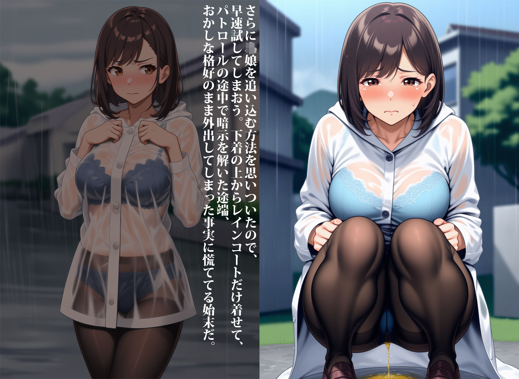生意気な婦警をお漏らし公僕に調教した件 画像3