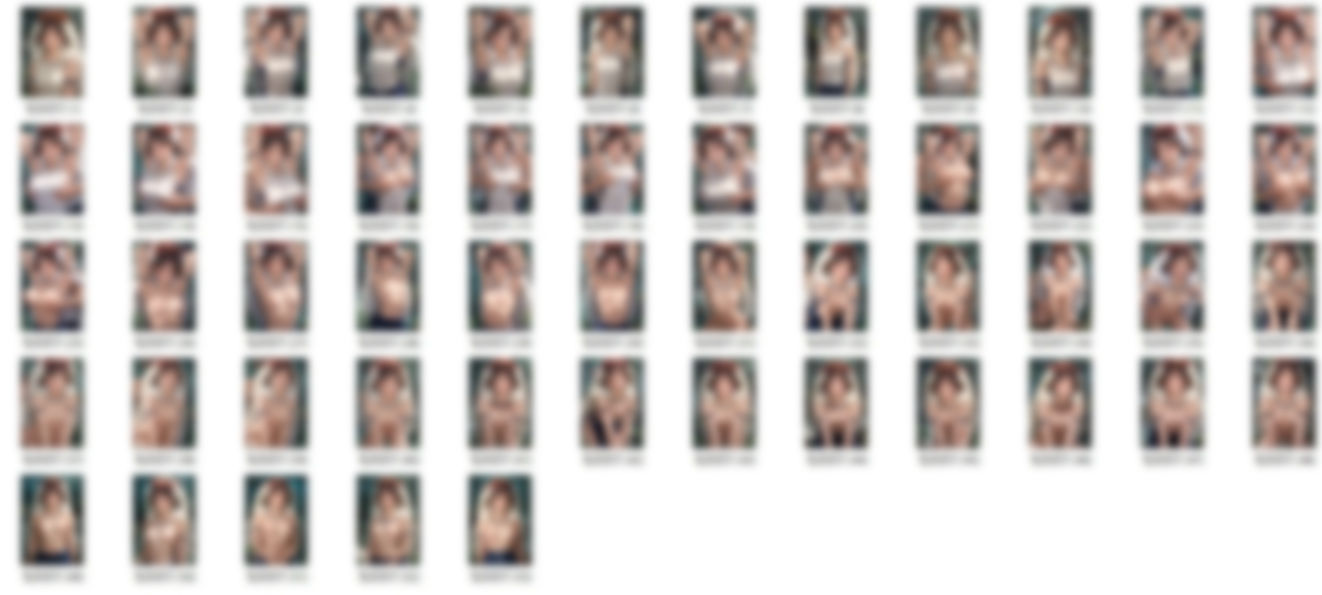 サンプル画像4:もの〇け姫  サン  腋見せバック（51枚）(きたあかりアート) [d_548668]