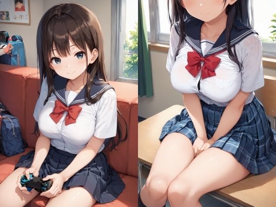 サンプル画像1:従順言いなり巨乳彼女は、チ〇ポ狂い(ふじや) [d_548717]