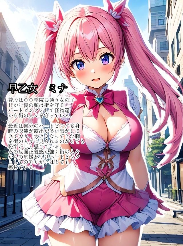 サンプル画像2:【入れ替わり・イラスト集】魔法少女入れ替わり(入れ替わり研究所) [d_548737]