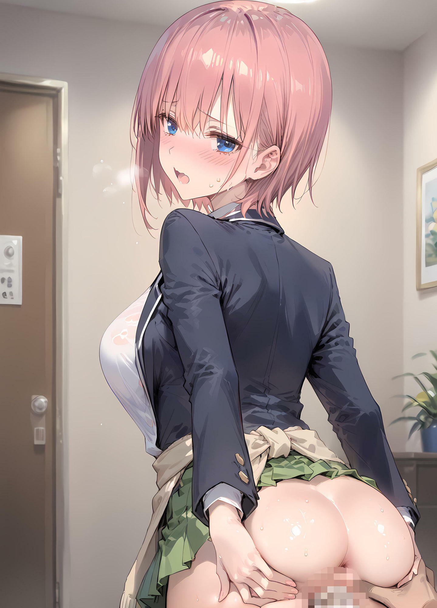 サンプル画像3:中●一花とドチャクソ孕ませ性交。(しろぐみ) [d_548819]