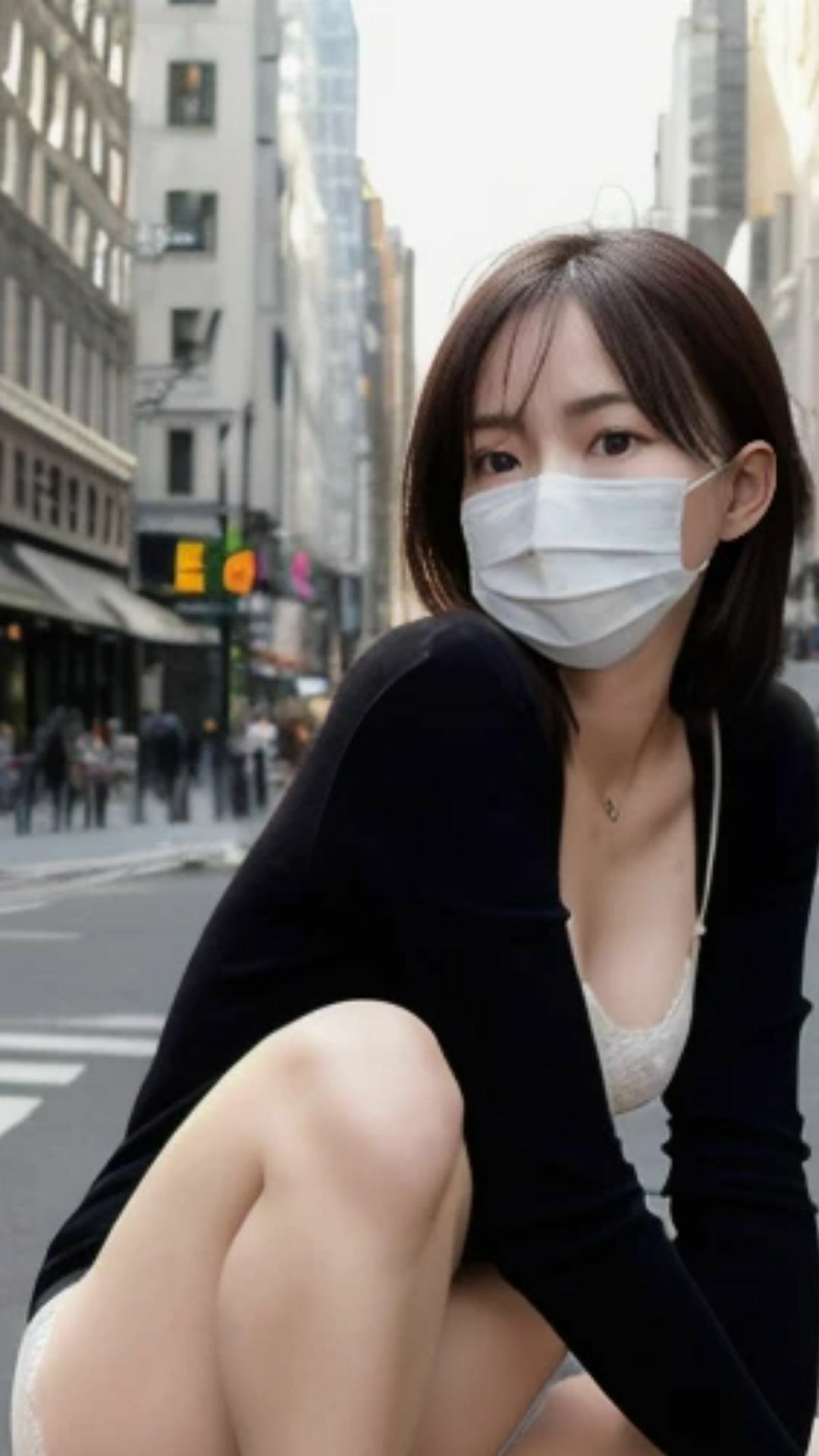 マスクをしていれば大胆になれるの サンプル画像 9
