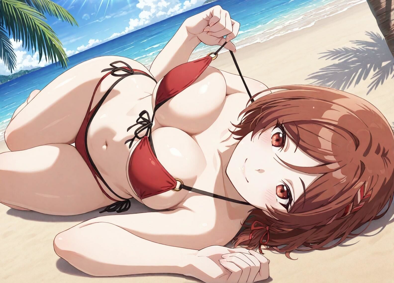 サンプル画像3:「クラスの大嫌いな女子と結婚することになった」桜森朱音セクシー写真集4（全500枚）(人の海) [d_548937]