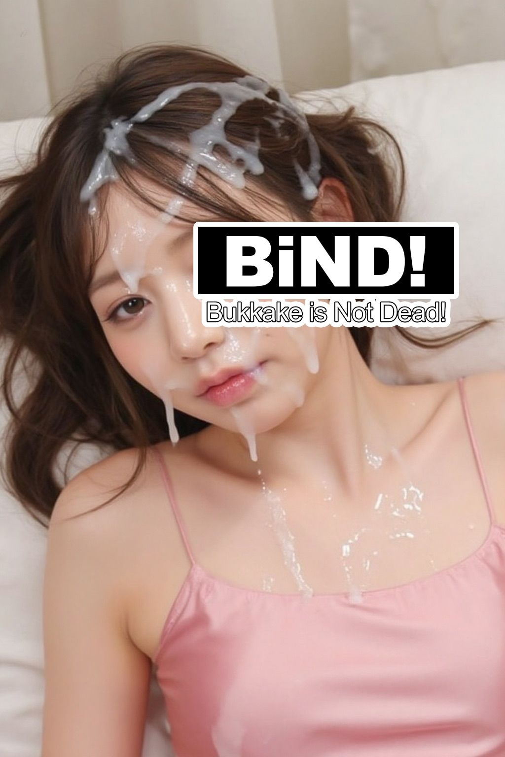 サンプル画像3:アイドルの顔面にひたすらザーメンぶっかけ！(BiND！ – Bukkake is Not Dead！) [d_548947]