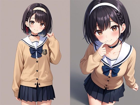 サンプル画像1:いけない！調教学園(わきあいAI) [d_548993]