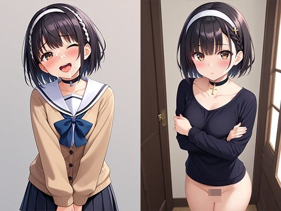 サンプル画像2:いけない！調教学園(わきあいAI) [d_548993]