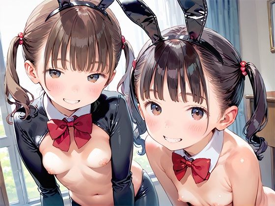 サンプル画像2:姪を逆バニーで肉便器  おじさんチンポをぶち込む(くんにくまん) [d_549129]