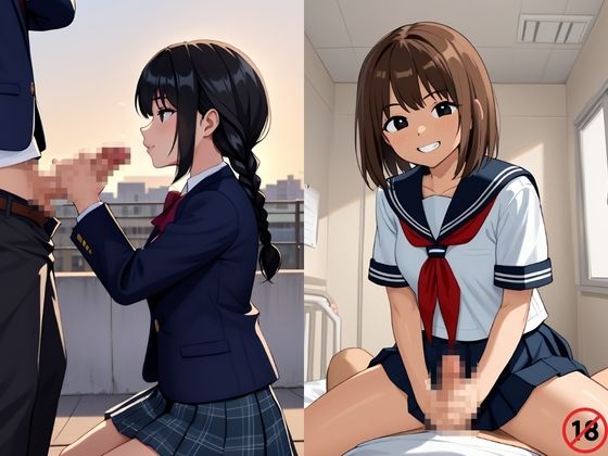 サンプル画像4:手コキJKマニアックス 〜終わらない快感の誘惑〜(ふぉーすたー商会) [d_549143]