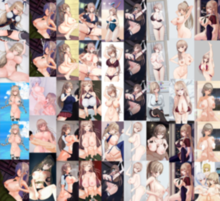 サンプル画像4:フ◯ンさん画集(lephi’s atelier) [d_549173]