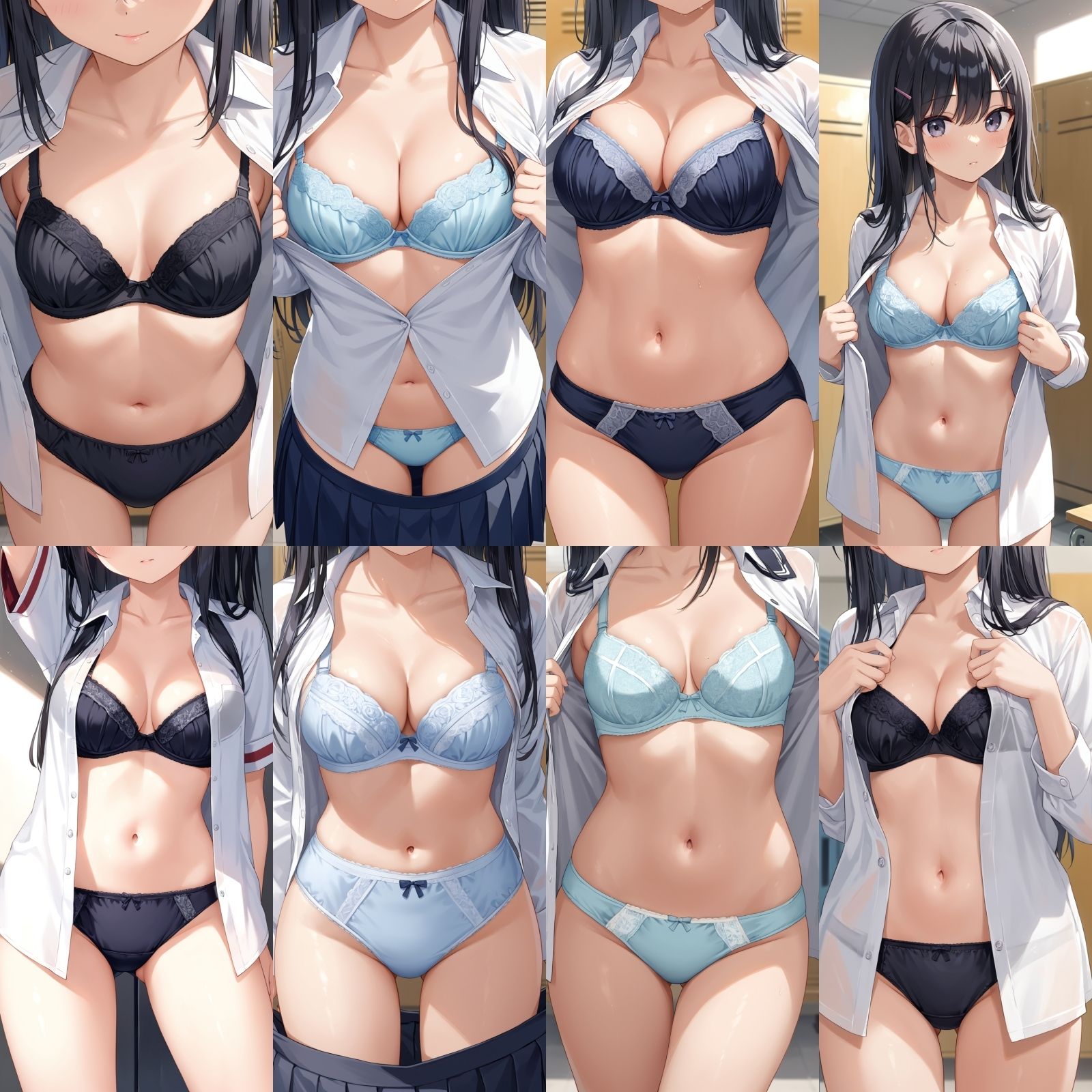 サンプル画像3:同級生の着替え盗撮2【500枚】(女子高生) [d_549186]