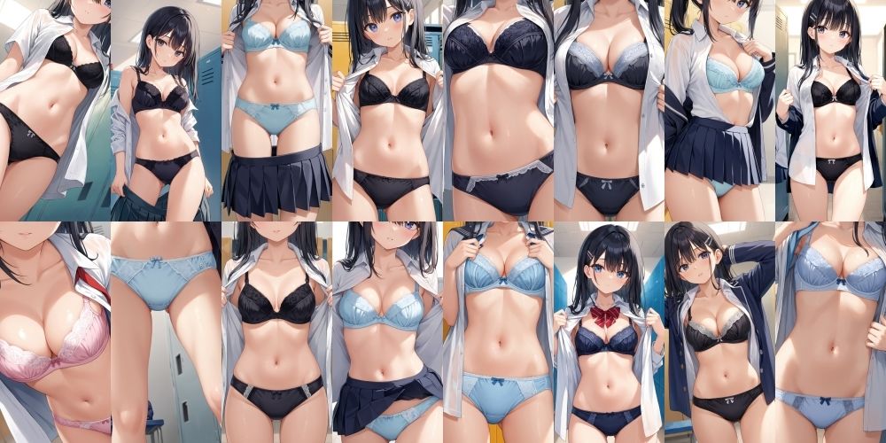 サンプル画像4:同級生の着替え盗撮2【500枚】(女子高生) [d_549186]