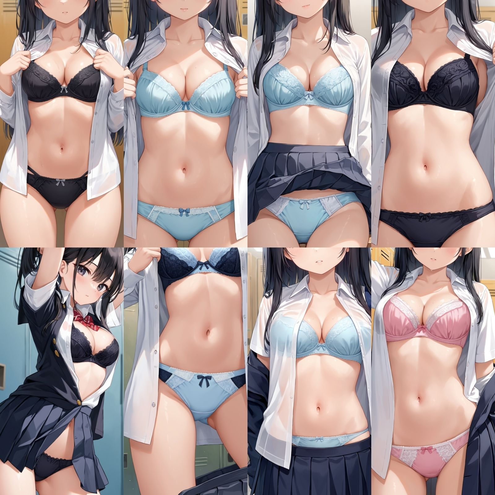 サンプル画像5:同級生の着替え盗撮2【500枚】(女子高生) [d_549186]