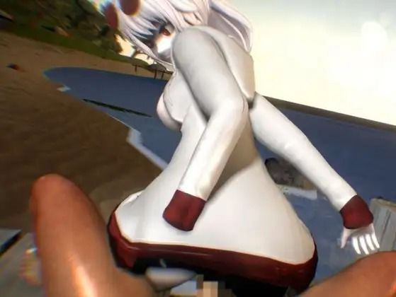 サンプル画像4:海の日記念！Vtuber夏潮サマーソルトVol2でビーチでド派手にセックスパラダイス【総集編】(異世界転生) [d_549306]