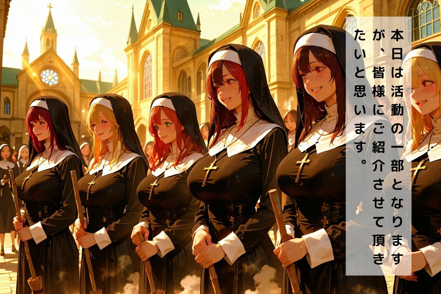 サンプル画像2:爆乳聖エロモン教会  プログラム(ミッドナイト研究所) [d_549376]