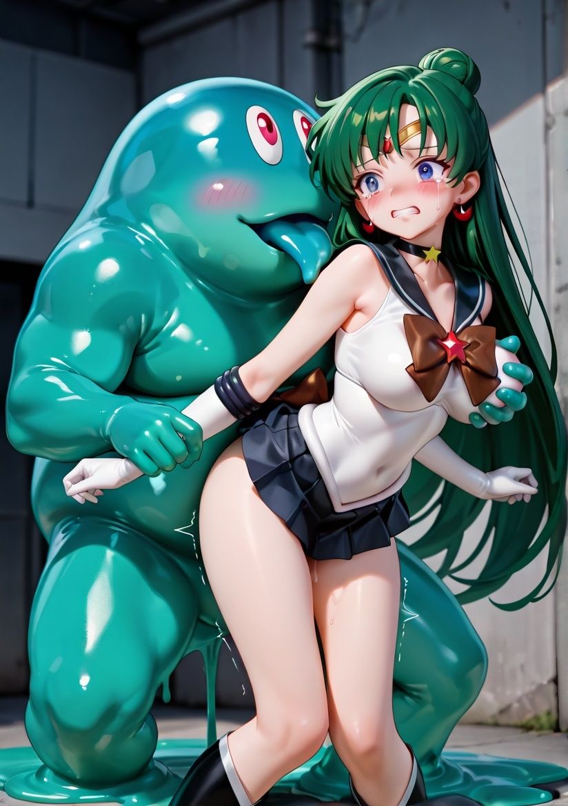 サンプル画像5:異種姦ダンジョン〜セー◯ームーン プ◯ート〜(ふわもこ庵) [d_549442]