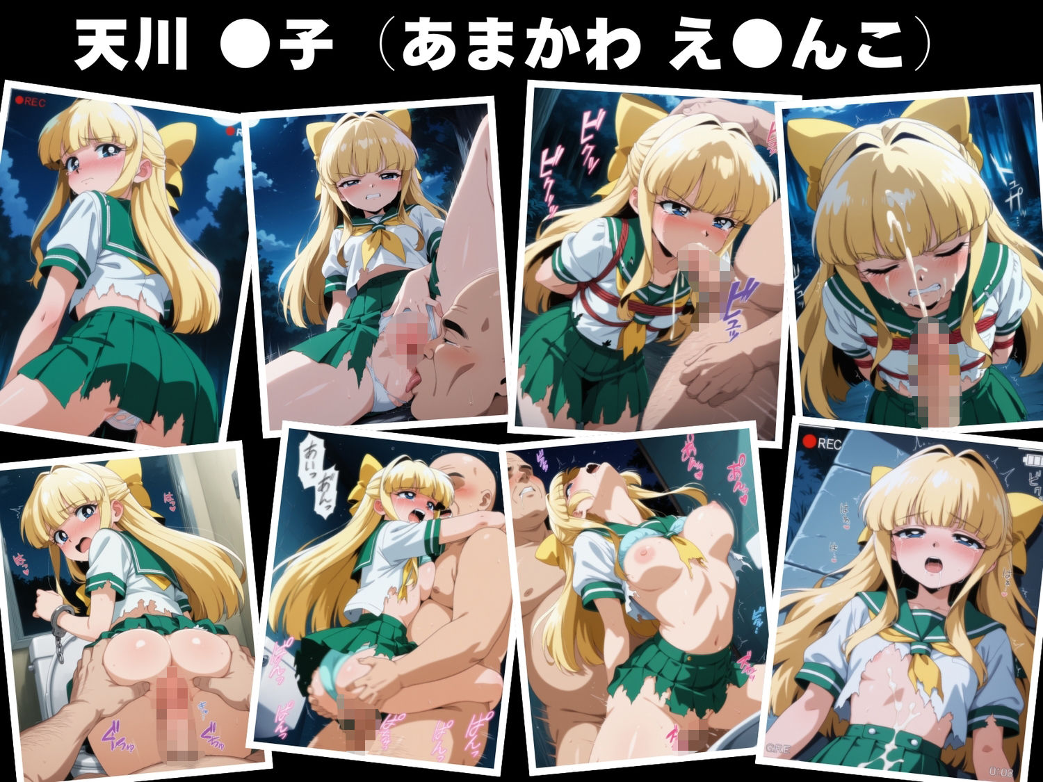 サンプル画像6:【無理やり】夜道の淫らな罠 〜魔法少女●あこがれて編〜(ぽこぺんの森) [d_549443]