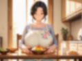 義父に舐め犯●れる爆乳人妻