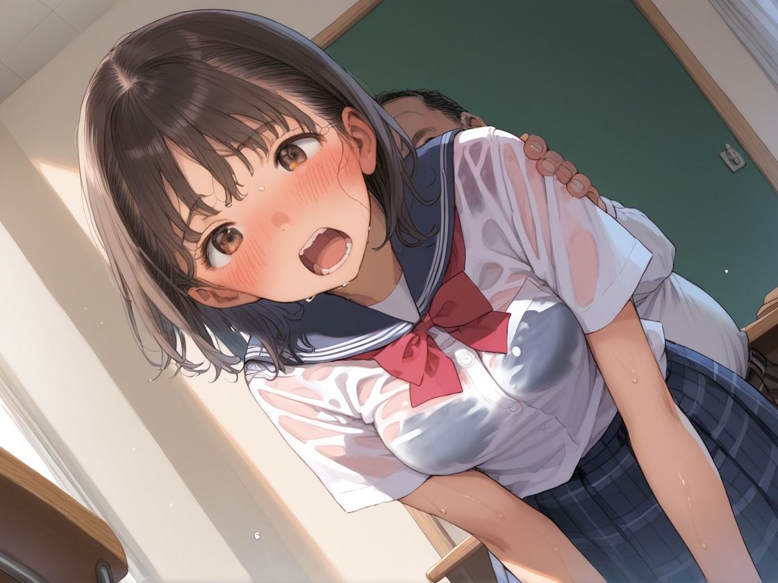 サンプル画像6:性指導教室編 変態教師が女子校生を校内レ●プ(にじのたまてばこ) [d_549529]