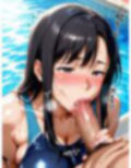 欲求不満な人妻たちはプールでチンポを貪り尽くす