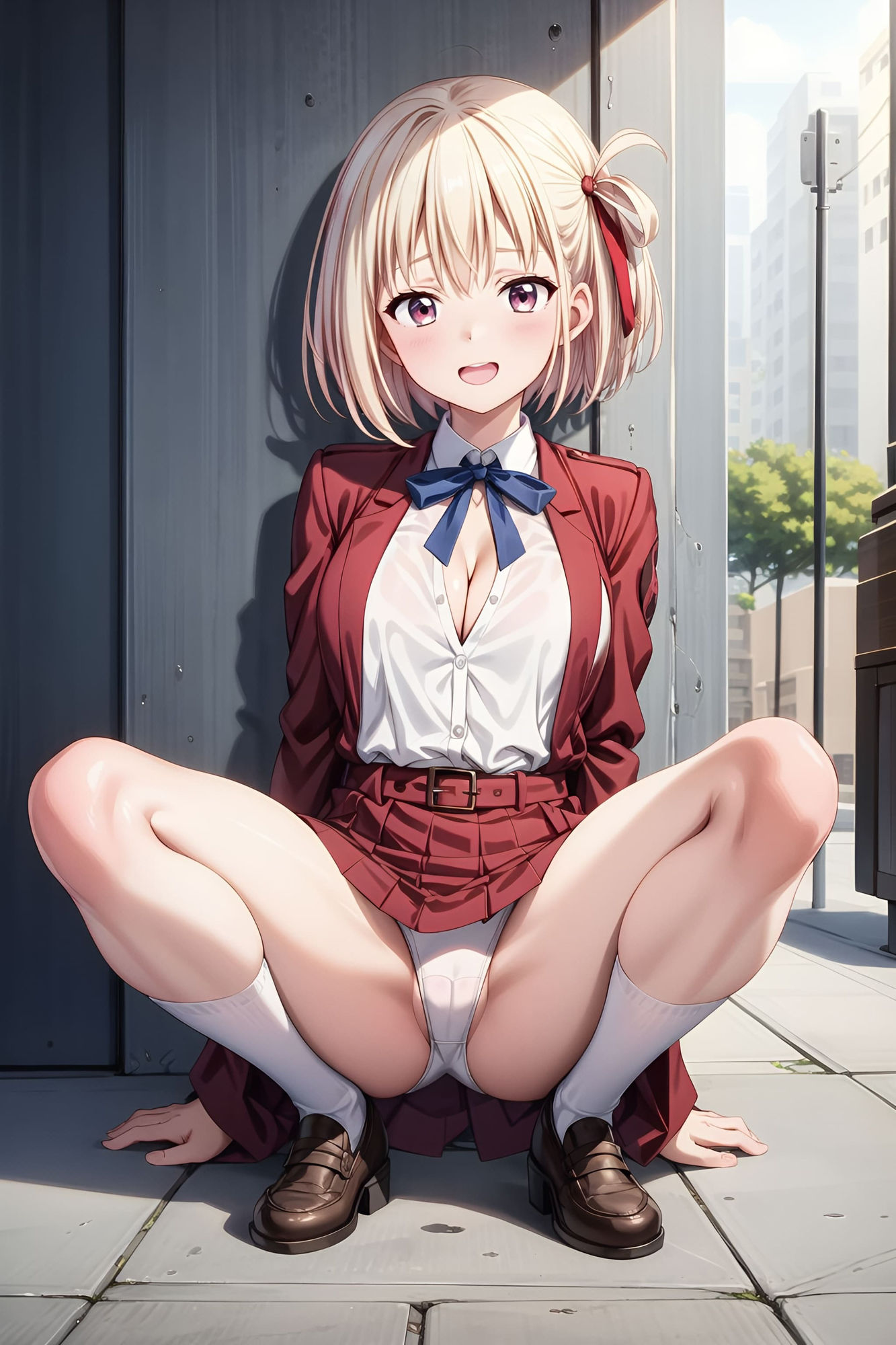 サンプル画像2:むちむち筋肉質なリコリス 錦〇千束(泡沫) [d_549606]