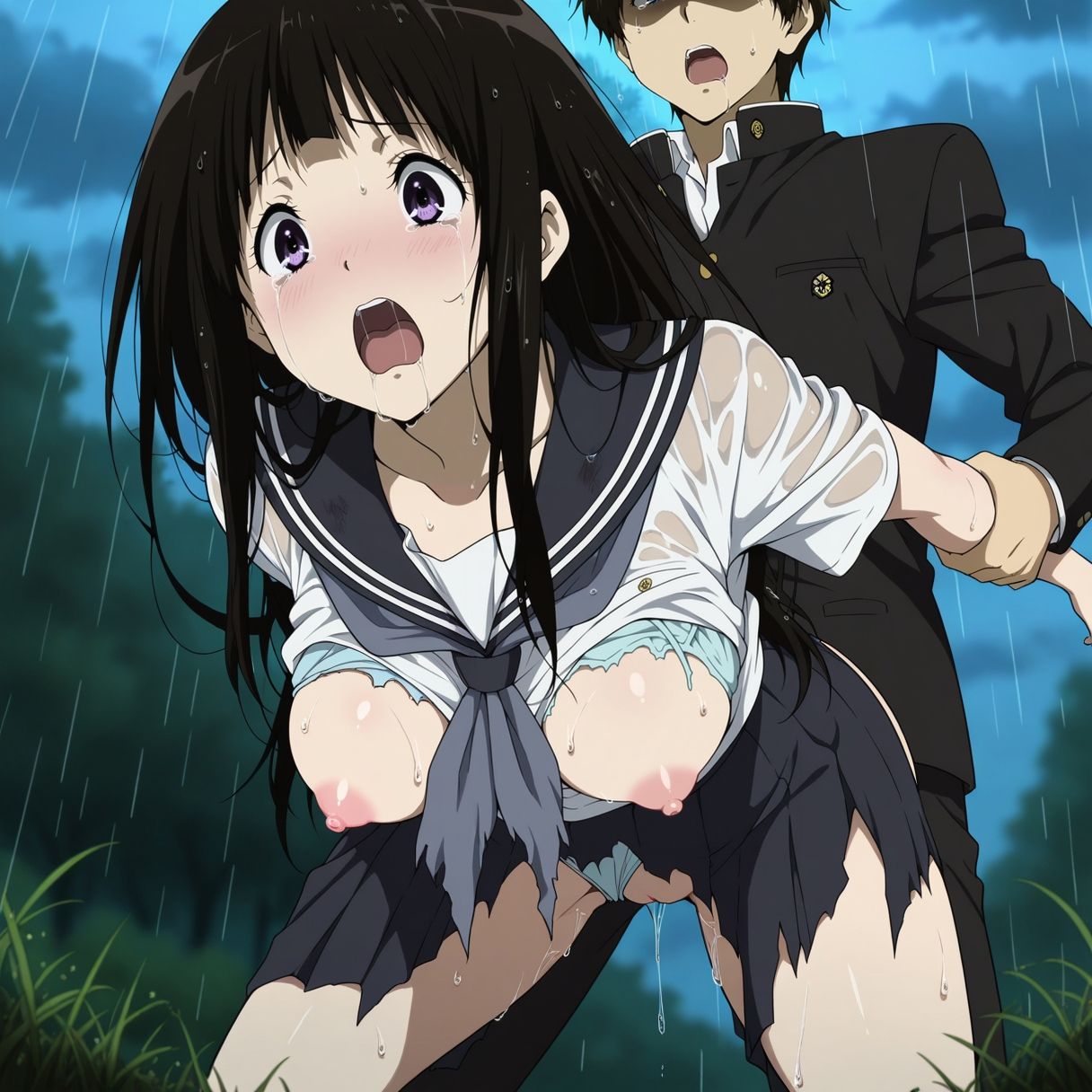 サンプル画像5:放課後ヒロインズ  千反田える(ヒロイン turbo type D) [d_549672]