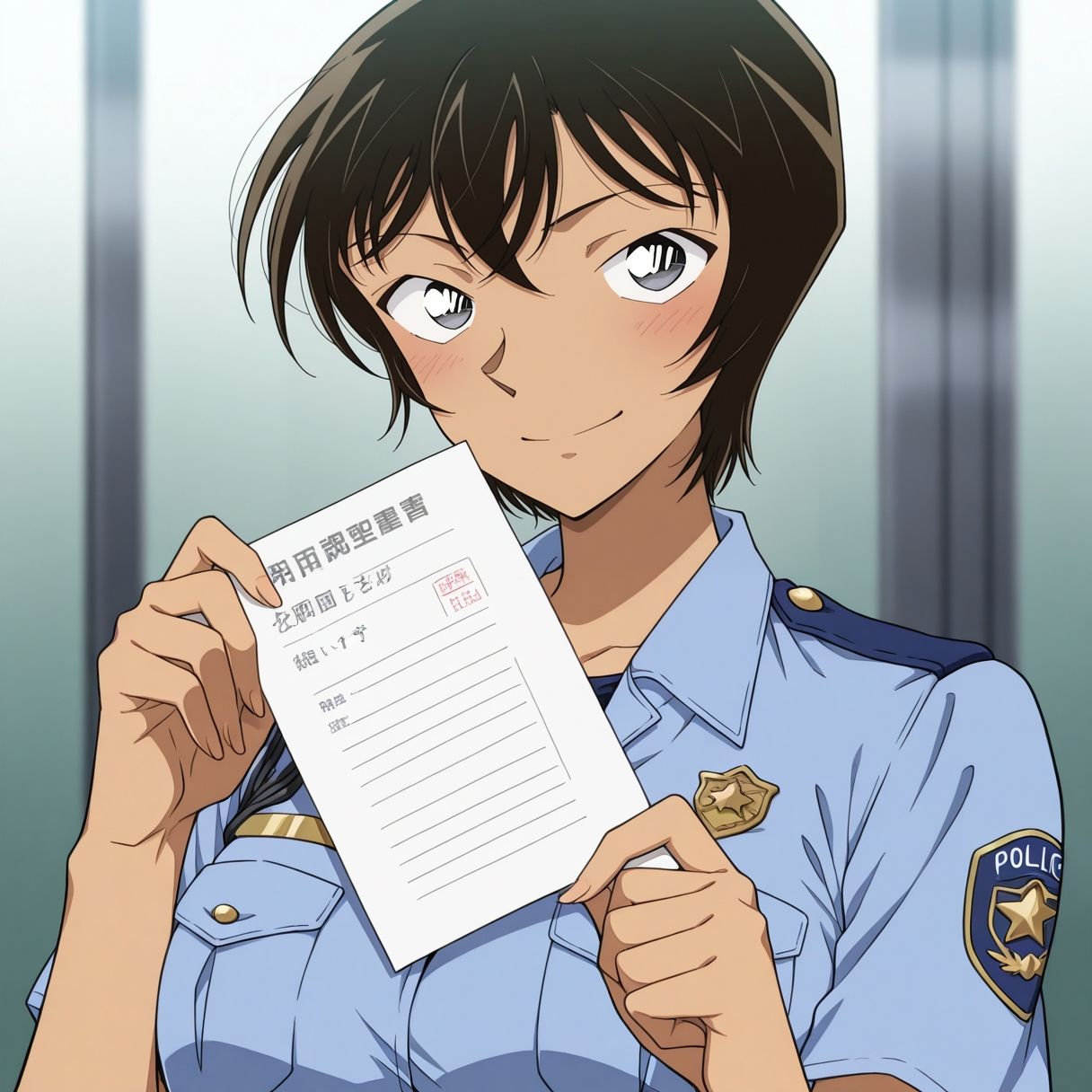 サンプル画像2:俺たちの性処理担当 -佐藤美和子-(お手軽！ひろいんメス化計画) [d_549686]