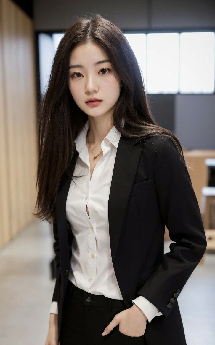 サンプル画像1:【美女名録】vol6.7  秘書の誘惑。冷たくても、惹かれてしまう。 199枚  【AIグラビア写真集】(AI美女制作参謀本部4課) [d_549744]