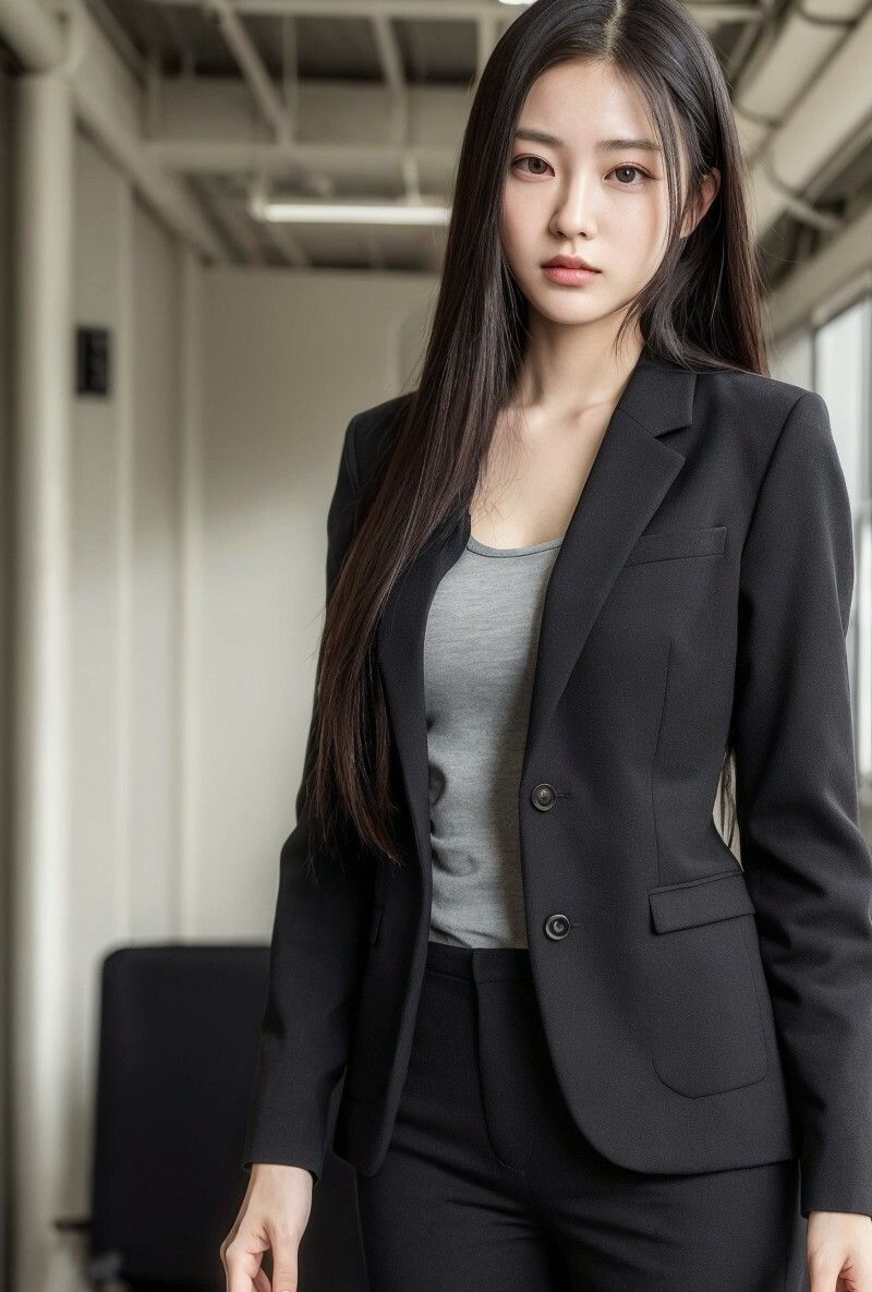 サンプル画像2:【美女名録】vol6.7  秘書の誘惑。冷たくても、惹かれてしまう。 199枚  【AIグラビア写真集】(AI美女制作参謀本部4課) [d_549744]